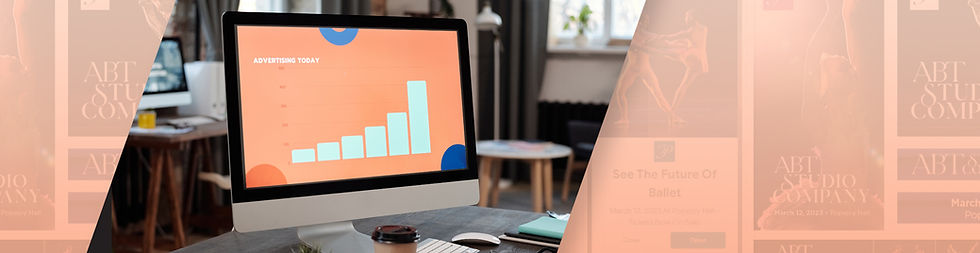 Header image of a computer screen with a graph of growth