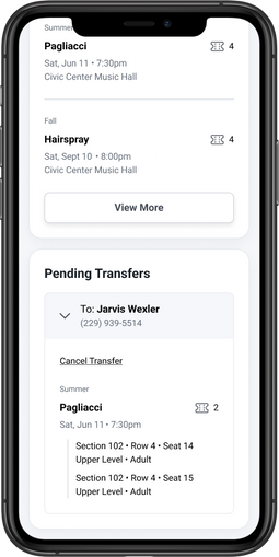 Transfer Digital Ticket